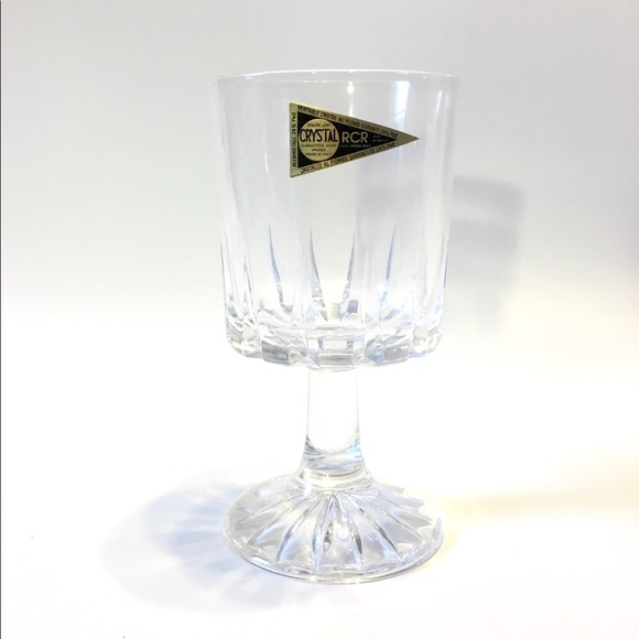 Royal Crystal Rock Drink Glasses 6 Crystal Glasses - Picture 2 of 8